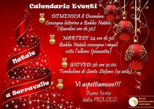 Natale A Serravalle Di Carda - Apecchio
