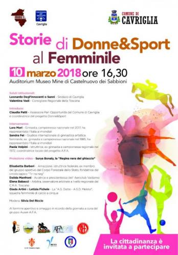 Storie Di Donne E Sport Al Femminile - Cavriglia