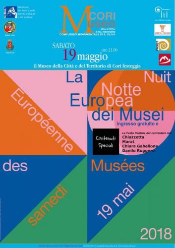 La Notte Europea Dei Musei A Cori - Cori