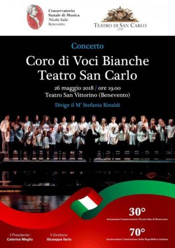 Coro Di Voci Bianche Del Teatro San Carlo Di Napoli - Benevento
