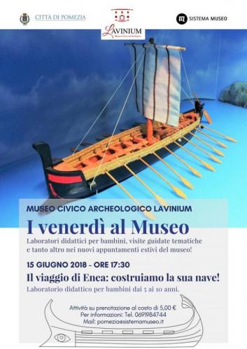 Venerdì Al Museo Lavinium - Pomezia