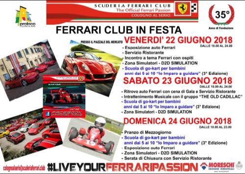 Ferrari Club 27 Di Cologno Al Serio - Cologno Al Serio
