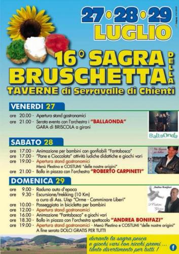 Sagra Della Bruschetta Di Taverne Sull'altopiano Di Colfiorito - Serravalle Di Chienti