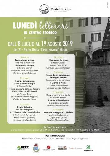 Lunedì Letterari In Centro Storico A Castelnovo Ne' Monti - Castelnovo Ne' Monti