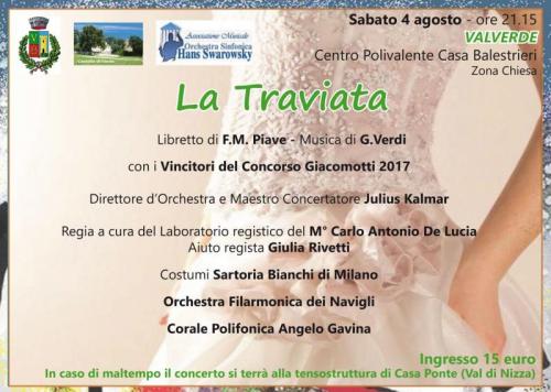 La Traviata - Opera Completa A Val Verde - Colli Verdi
