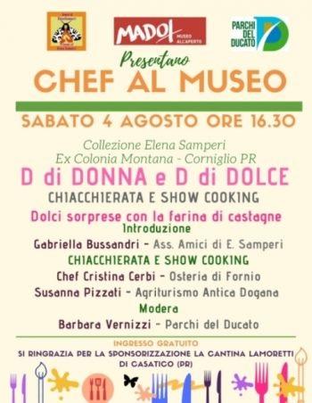 Chef Al Museo Nel Parco Dei Cento Laghi A Corniglio - Corniglio