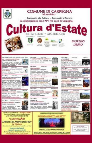 Festival Cultura D'estate A Carpegna - Carpegna