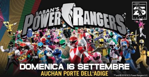 I Power Rangers A Porte Dell’adige - Bussolengo