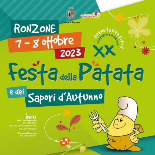 Festa Della Patata E Dei Sapori D'autunno A Ronzone - Ronzone