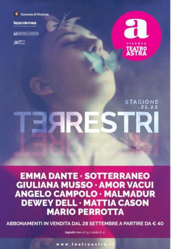 Terrestri - Stagione Del Contemporaneo Al Teatro Astra - Vicenza