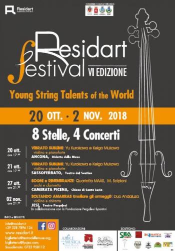 Residart Festival - Young String Talents Of The World - Jesi