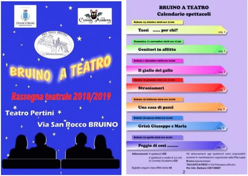 La Stagione Del Teatro Pertini A Bruino - Bruino