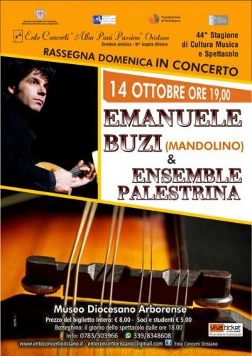 Emanuele Buzi E L’ensemble Palestrina A Oristano - Oristano