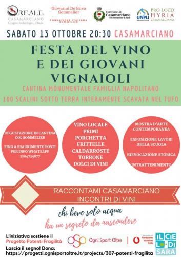 Festa Del Vino E Dei Giovani Vignaioli A Casamarciano - Casamarciano