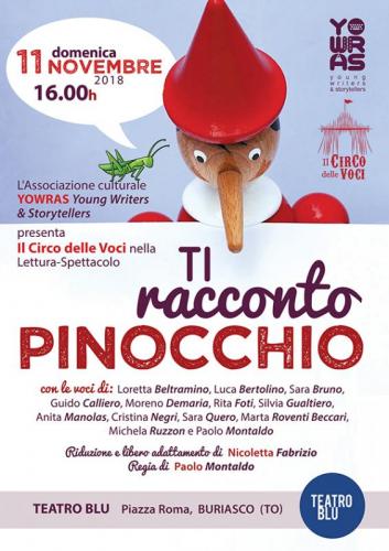 Ti Racconto Pinocchio - Lettura-spettacolo A Buriasco - Buriasco