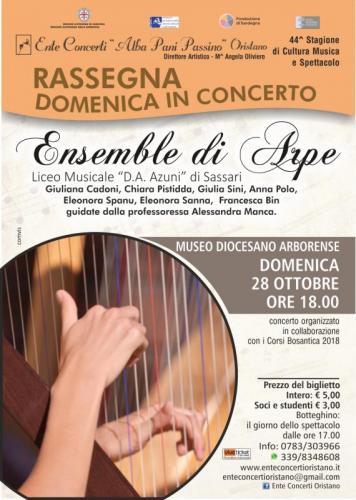 Ensemble Di Arpe Di Alessandra Manca A Oristano - Oristano