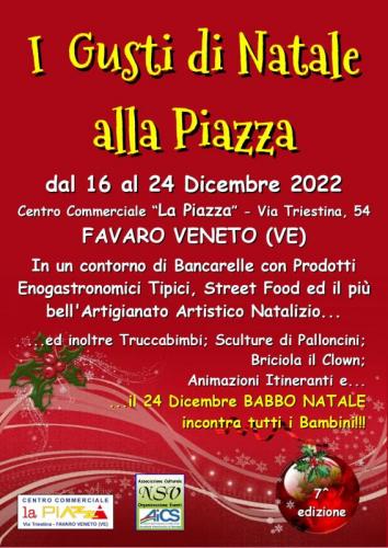 Mercatini Di Natale Al Centro Commerciale La Piazza Di Favaro Veneto - Venezia
