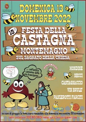La Festa Della Castagna A Montemagno - Camaiore