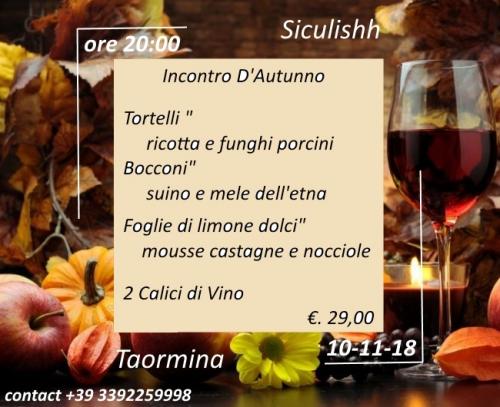 Festa D'autunno Al Siculishh A Taormina - Taormina