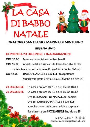 La Casa Di Babbo Natale A Minturno - Minturno