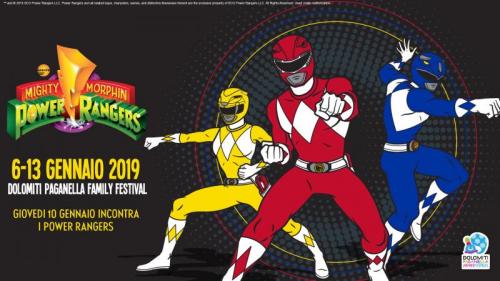 I Power Rangers Al Dolomiti Paganella Family Festival - Andalo