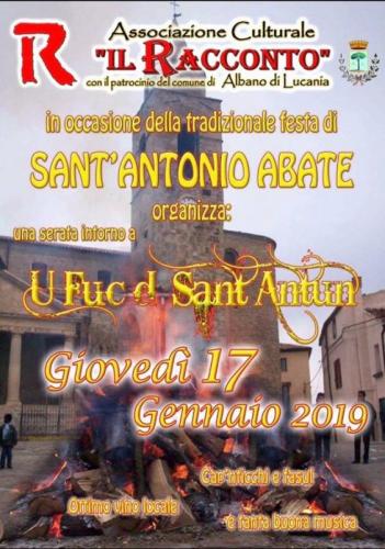 La Festa Di Sant'antonio Abate A Albano Di Lucania - Albano Di Lucania