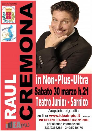Raul Cremona Al Teatro Junior A Sarnico - Sarnico