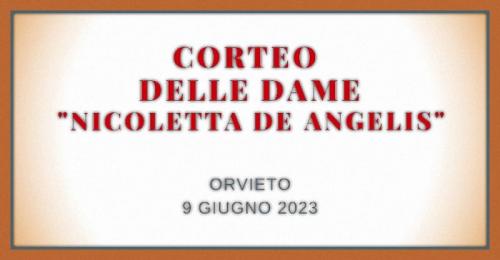 Corteo Delle Dame A Orvieto - Orvieto