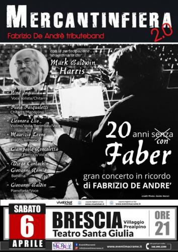 20 Anni Senza Faber - Brescia