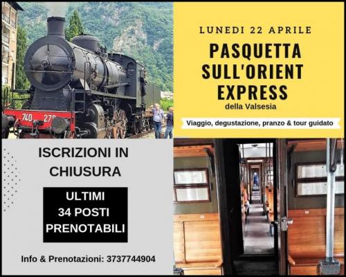 Pasquetta Sull' Orient Express Della Valsesia - Novara
