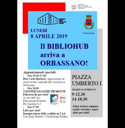 Bibliohub La Biblioteca Su 4 Ruote A Orbassano - Orbassano