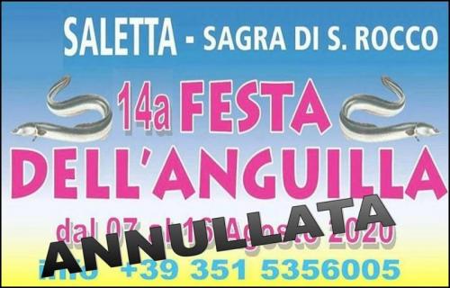 Sagra Di San Rocco E Festa Della Anguilla A Saletta - Copparo