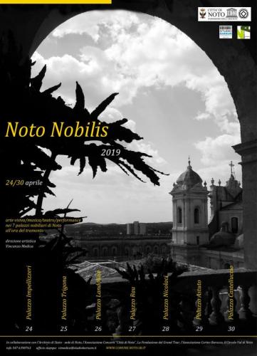 Noto Nobilis Progetto Di Arte Visiva E Spettacoli Diffusi A Noto - Noto