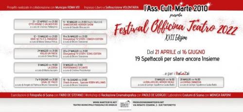 Festival Officina Teatro A Roma - Roma