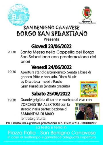 Festa Del Borgo San Sebastiano A San Benigno Canavese - San Benigno Canavese