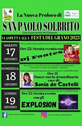 Festa Del Grano A San Paolo Solbrito - San Paolo Solbrito