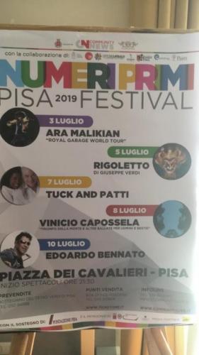 Numeri Primi Pisa Festival A Pisa - Pisa