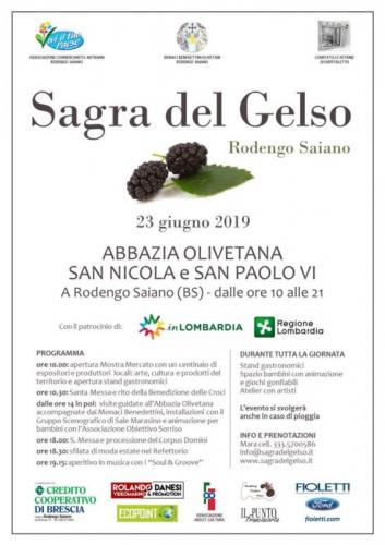 Sagra Del Gelso A Rodengo Saiano - Rodengo Saiano