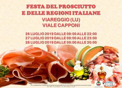 Festa Del Prosciutto E Delle Regioni Italiane A Viareggio - Viareggio