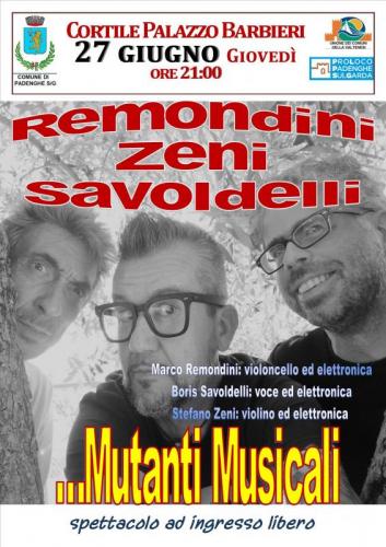 Concerto Remondini, Savoldelli, Zeni...mutanti Musicali - Padenghe Sul Garda