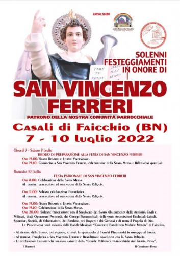 Festa Di San Vincenzo Ferreri A Casali - Faicchio