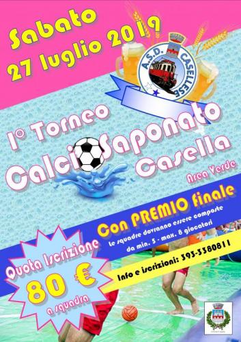 Torneo Di Calcio Saponato A Casella - Casella