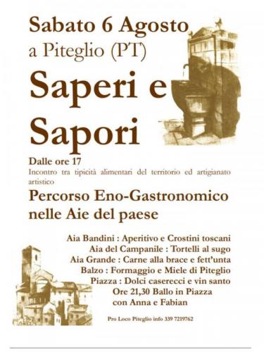 Saperi E Sapori A Piteglio - San Marcello Piteglio