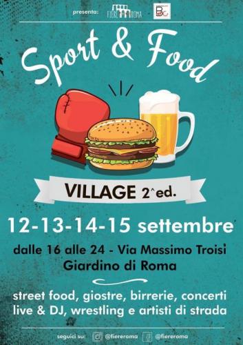Sport E Food Village A Roma - Roma