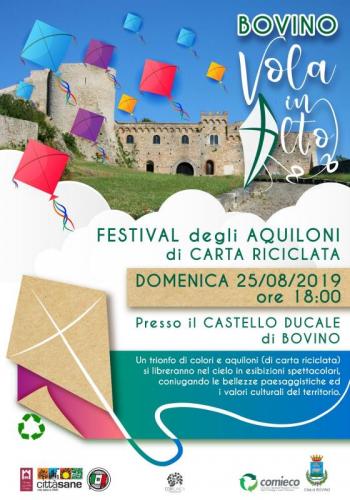 Festival Degli Aquiloni Di Carta Riciclata A Bovino - Bovino
