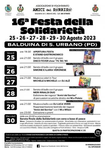 La Festa Della Solidarietà A Balduina Di S. Urbano - Sant'urbano