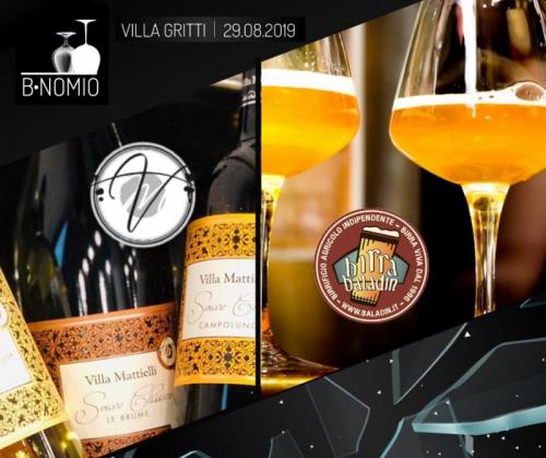 B-nomio - Beer & Wine Fusion A Villa Gritti - San Bonifacio
