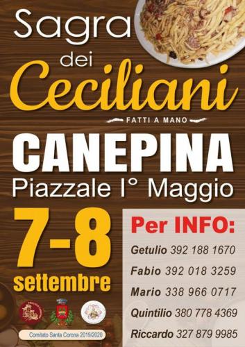 Sagra Dei Ceciliani A Canepina - Canepina