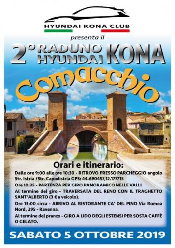 Raduno Hyundai Kona A Comacchio - Comacchio