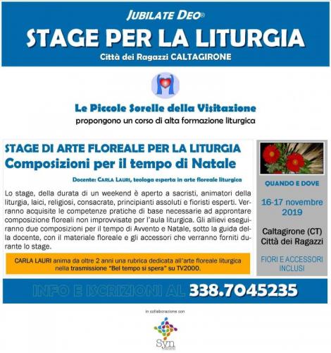 Stage Di Arte Floreale Liturgica A Caltagirone - Caltagirone